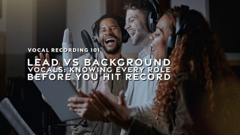 Lead vs Background Vocals: Knowing Every Role Before You Hit Record
